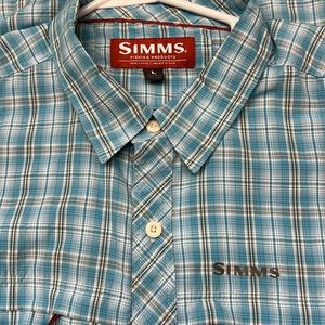 SIMMS Fishing shirt large longlseeve